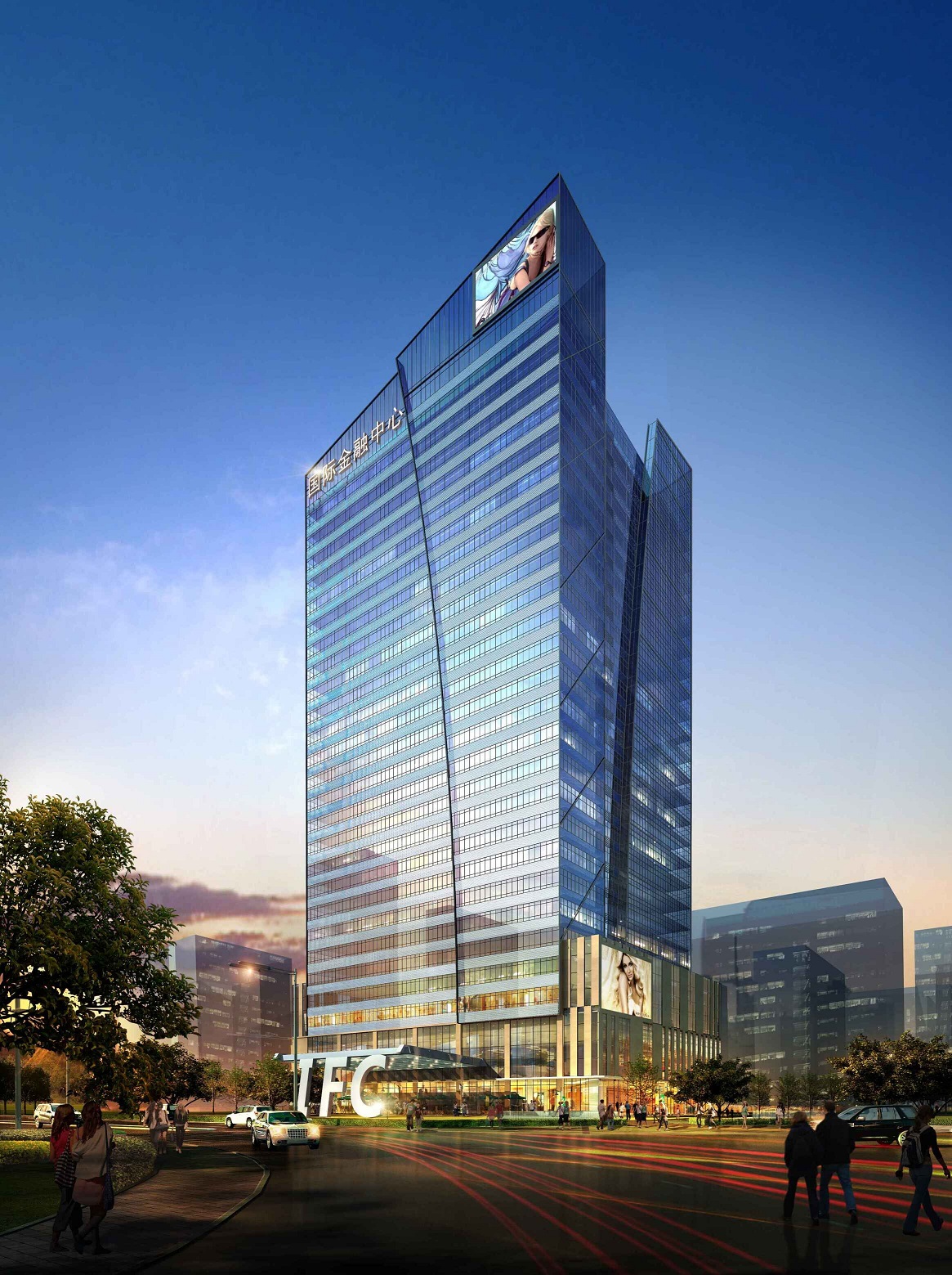 临沂华润中心四期AB楼门窗幕墙工程